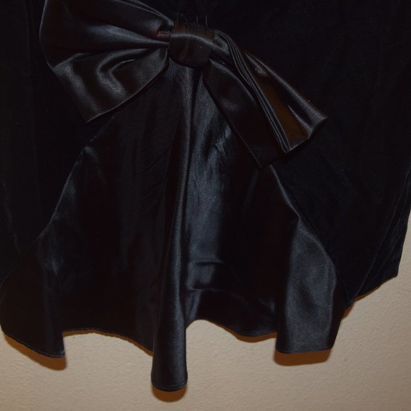 Vintage Roberta California Velvet Strapless Formal Dress - Picture 8 of 9